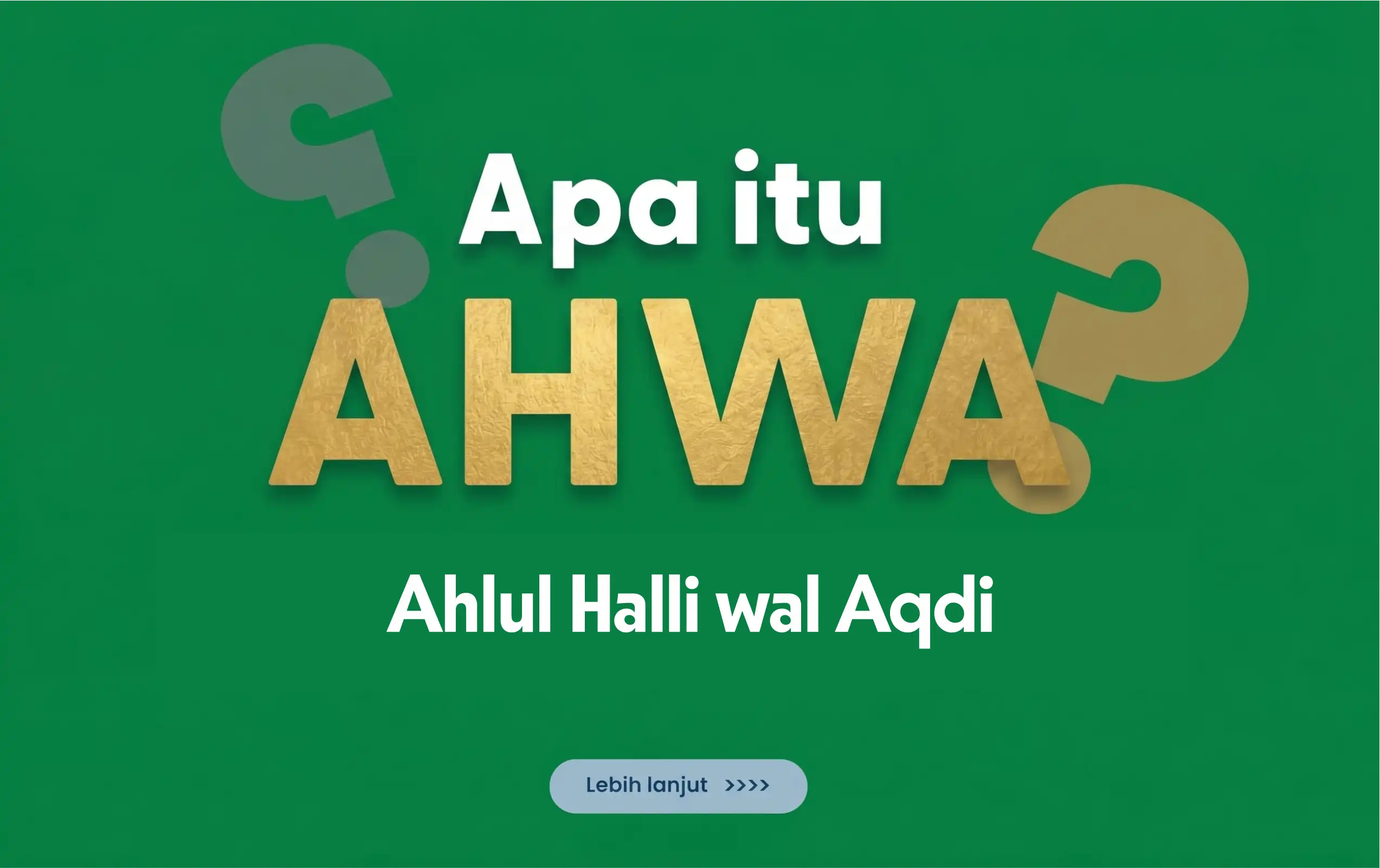 Apa Itu AHWA