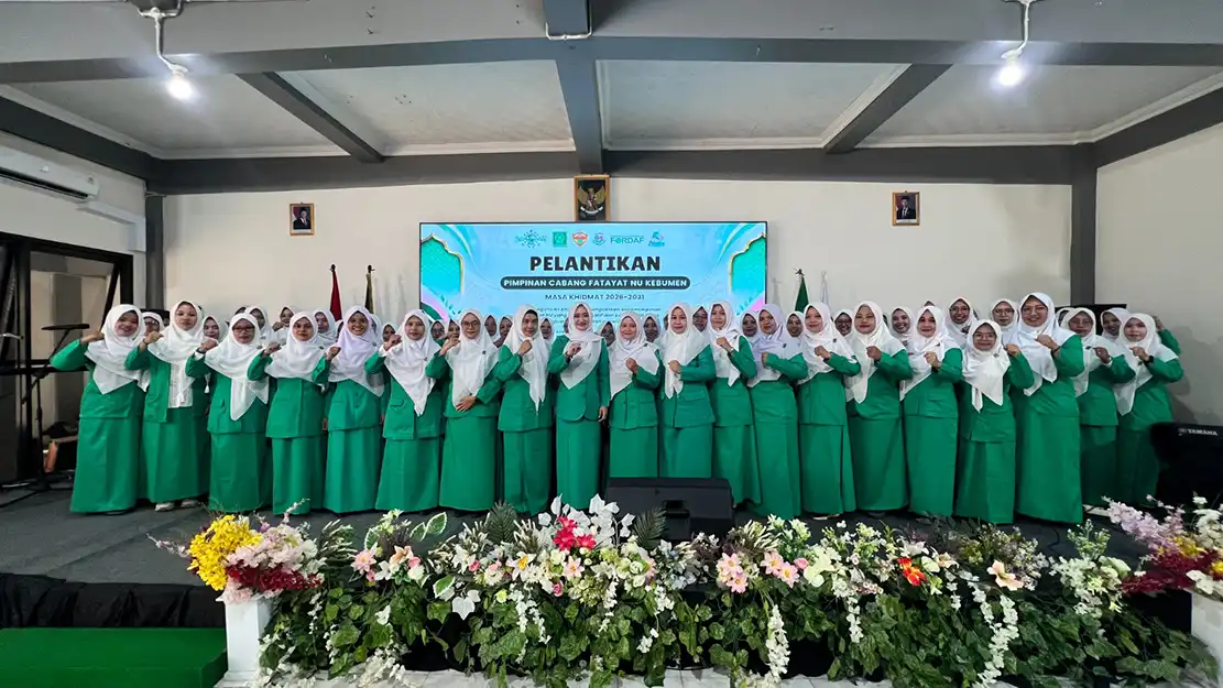 PC Fatayat NU Kebumen 2026–2031 Dikukuhkan, Ini Pesan Khusus PW Fatayat Jateng dan PCNU